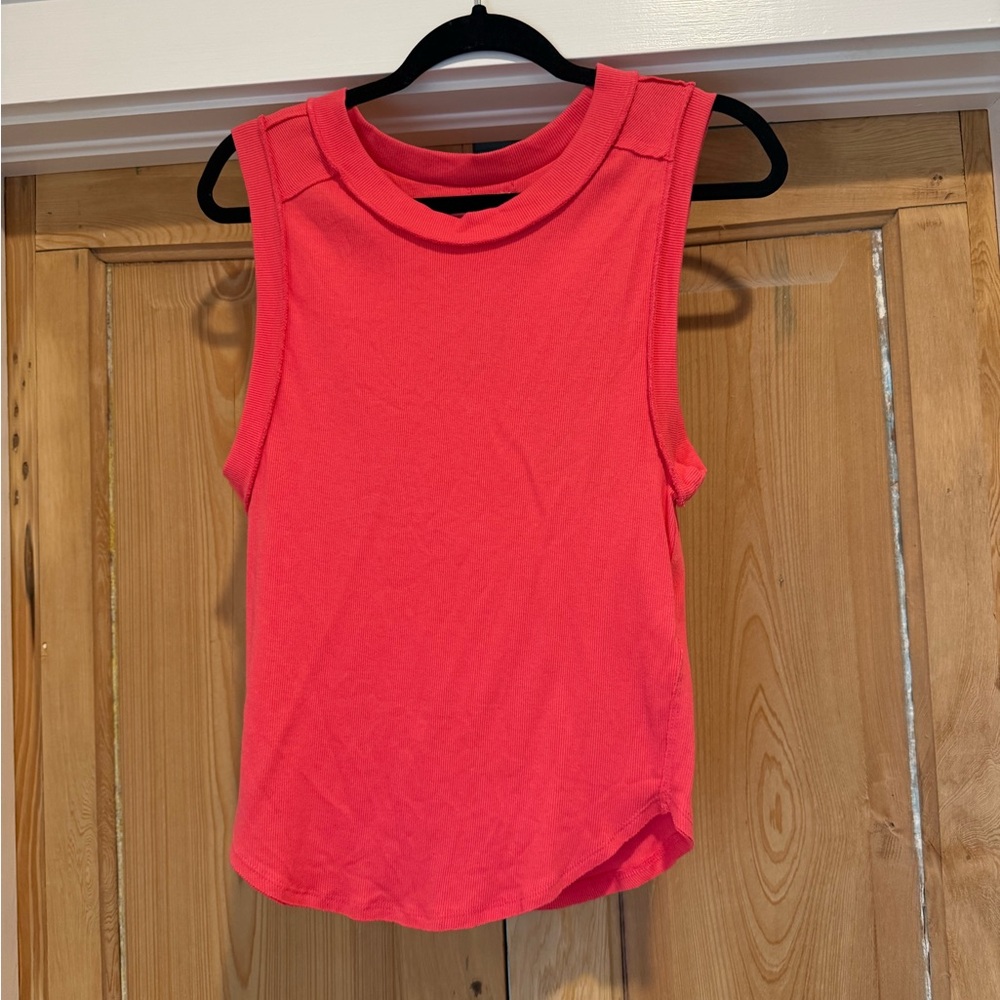 We The Free Vibrant Pink Muscle Tee